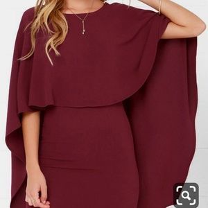 Lulu's Cape Dress